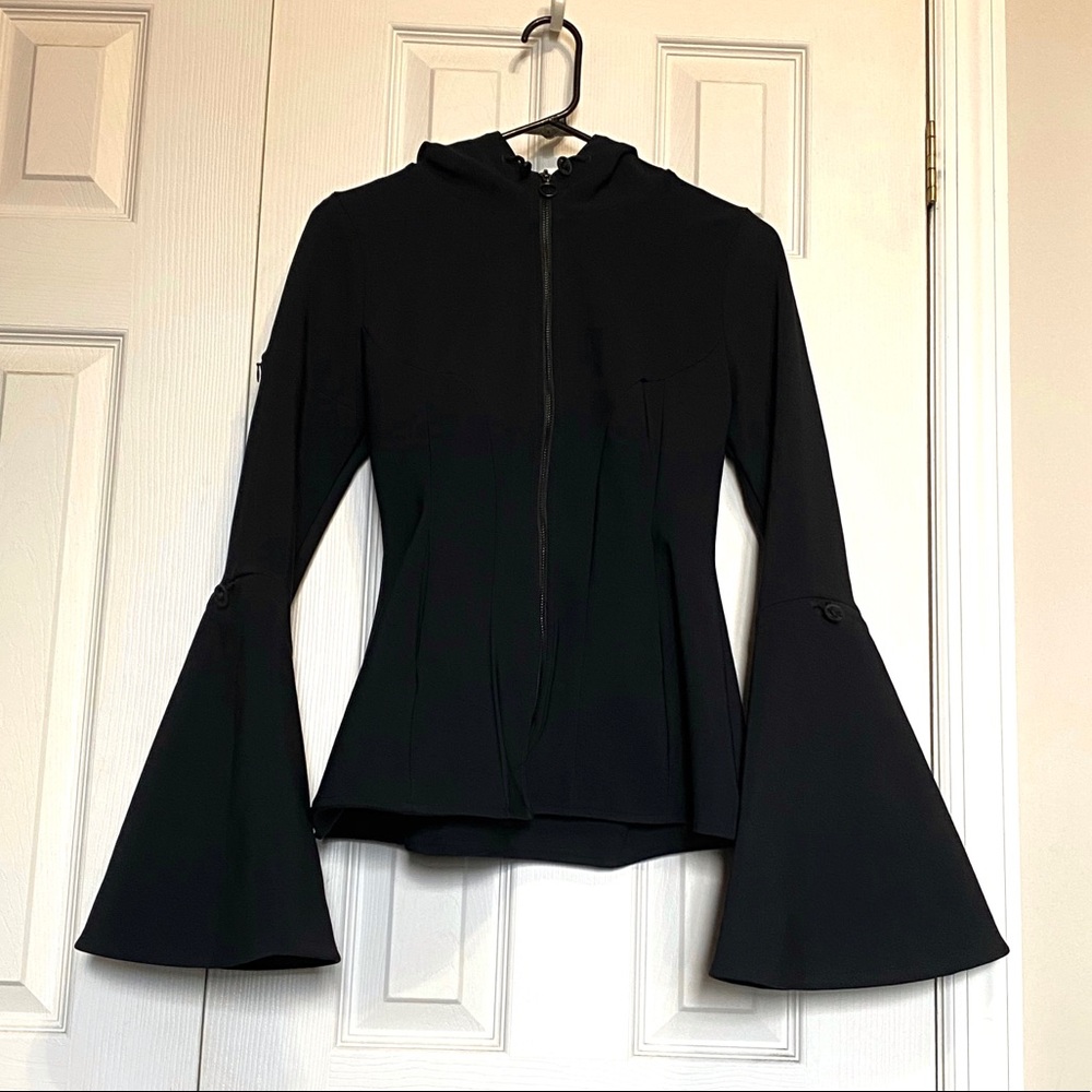 Jonathan Simkhai x Carbon 38 bell sleeve jacket